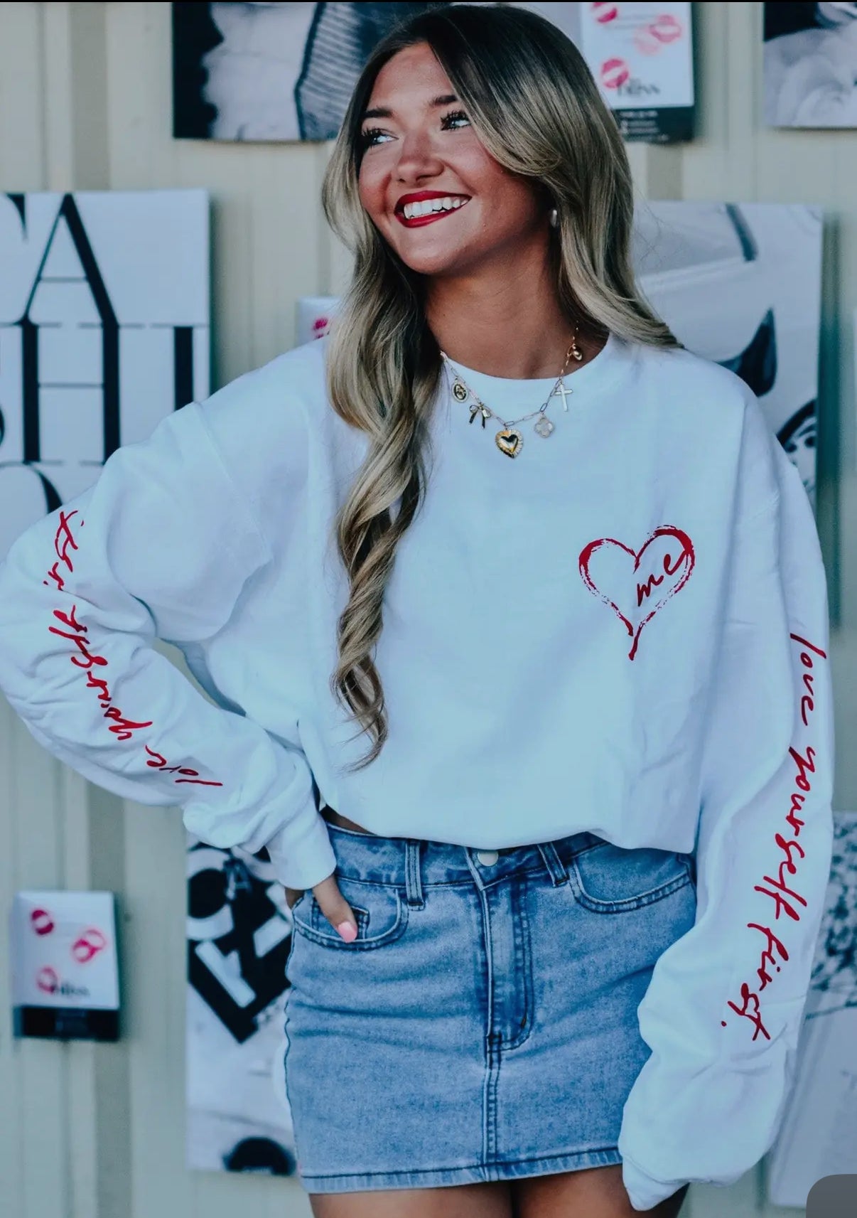 Love Yourself First Sweatshirt