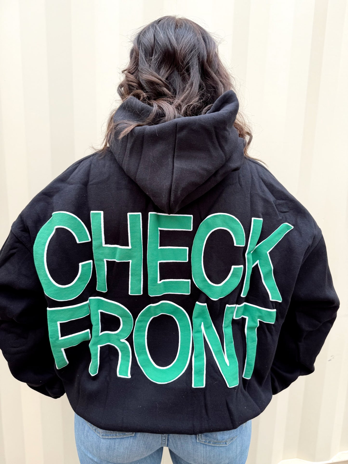 Jesus Loves You “CHECK FRONT” Star Hoodie
