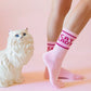 Cat Lady Ribbed Socks