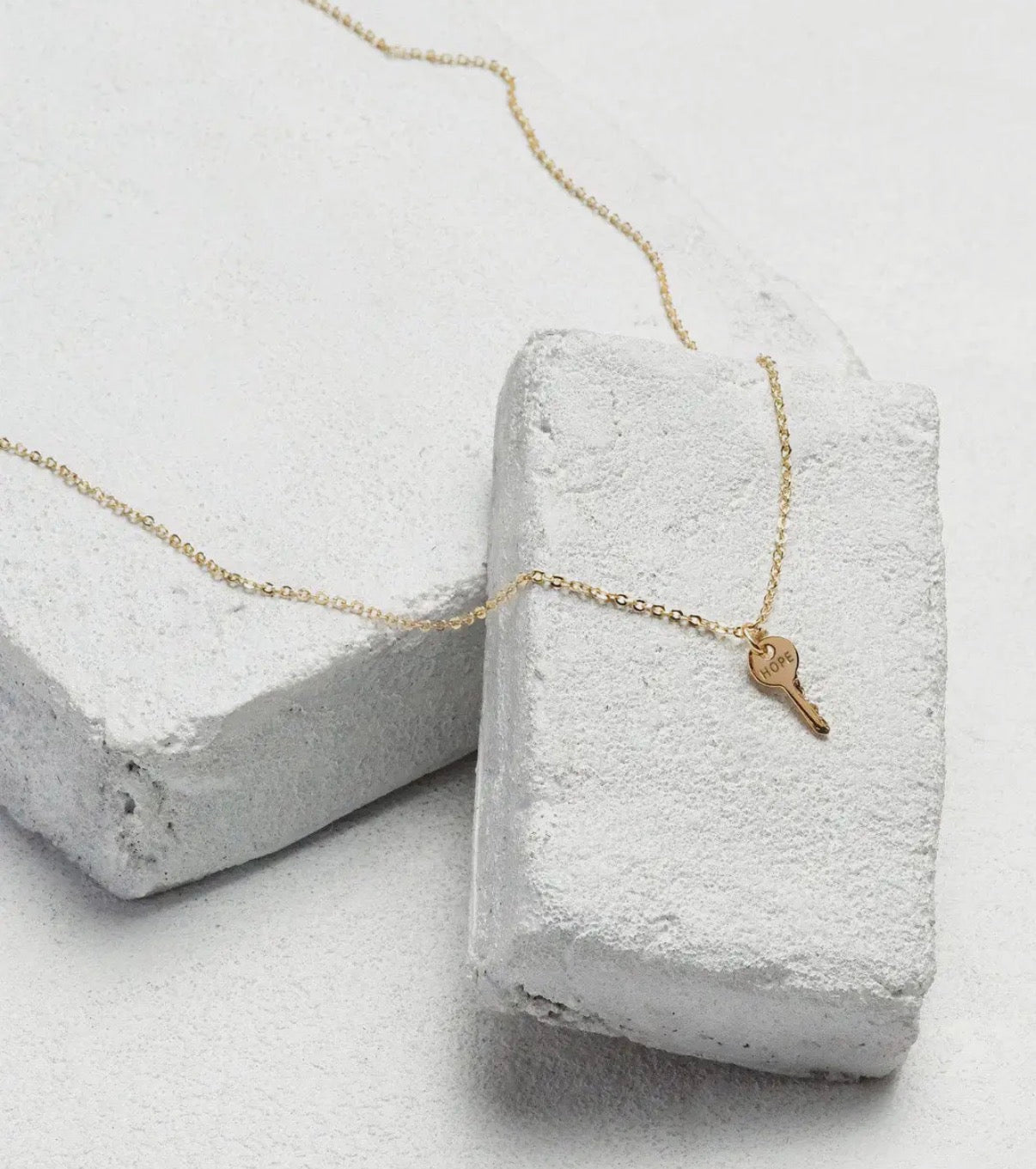 Hope Key Necklace