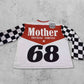 Limited Mother Knows Best Trendy Cherry Red Mesh Jersey