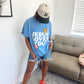 Smile // Jesus Loves You Tee | Blue
