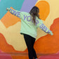 Be Yourself Love Yourself Oversized Sweatshirt • MINT