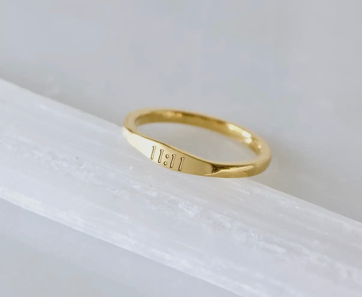 Angel Number 11:11 Ring