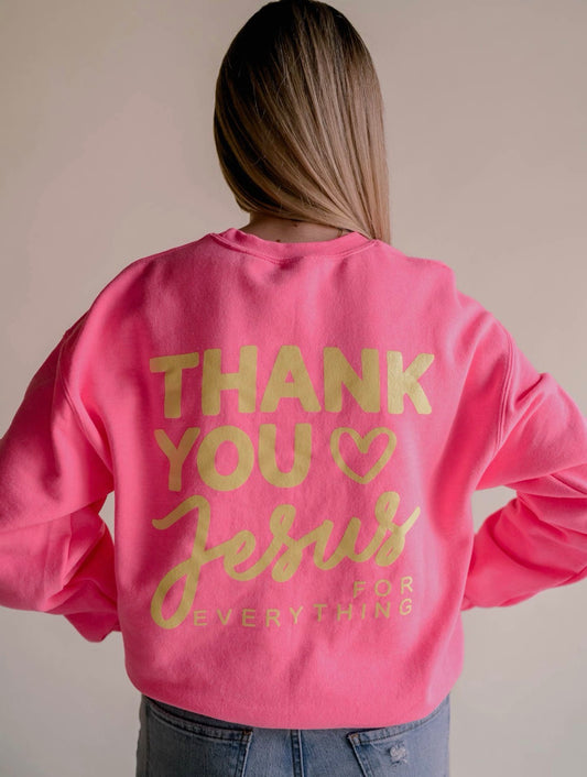 Preorder Thank You Jesus Pullover