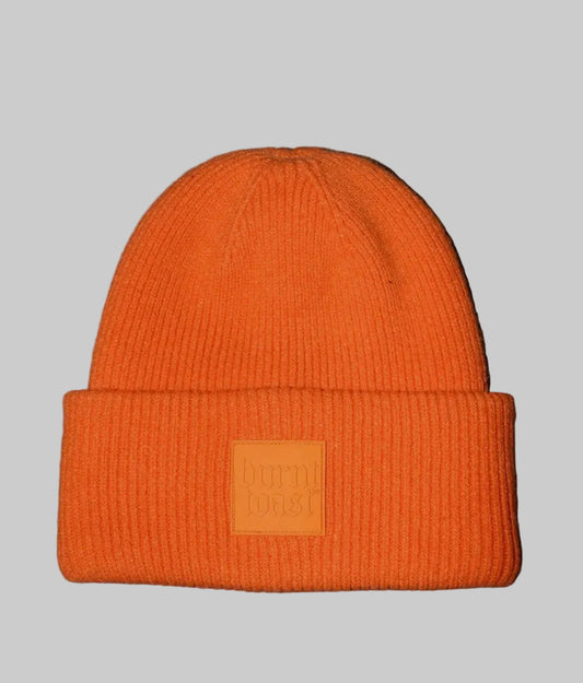 Orange Burnt Toast Beanie