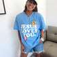 Smile // Jesus Loves You Tee | Blue