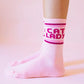 Cat Lady Ribbed Socks