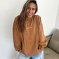 Jesus is King Embroidered Sweatshirt