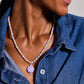 Polly Pocket Limited Edition Pool Party Beaded Locket Necklace