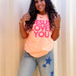 Jesus Loves You Puff Tee | Cantaloupe
