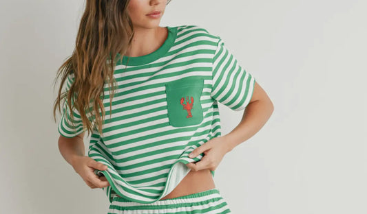 Pocket Tee// Green