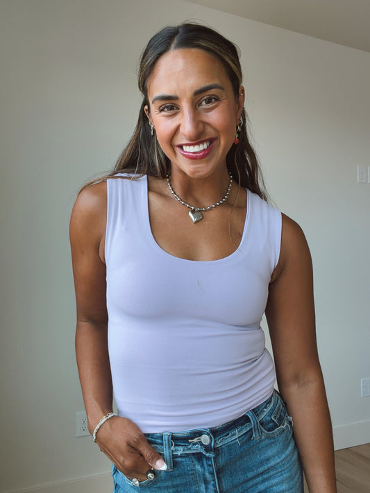 Double Layered Seamless Top || Hyacinth