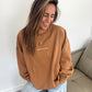 Jesus is King Embroidered Sweatshirt
