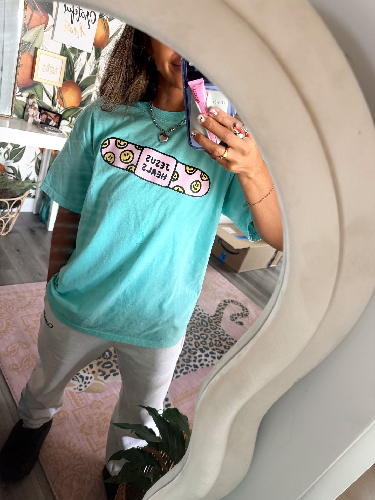 Jesus Heals Graphic Tee