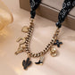 Charm Scarf Necklace- Western