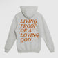 Living Proof Loving God Pullover Hoodie - Cream