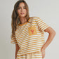 Pocket Tee// Yellow