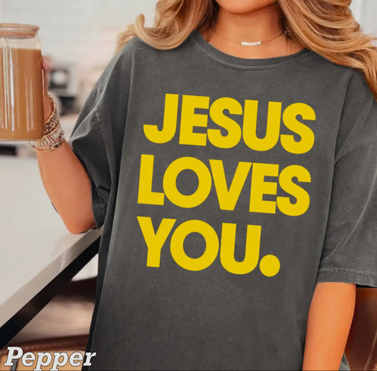 Jesus Loves You Tee | PEPPER