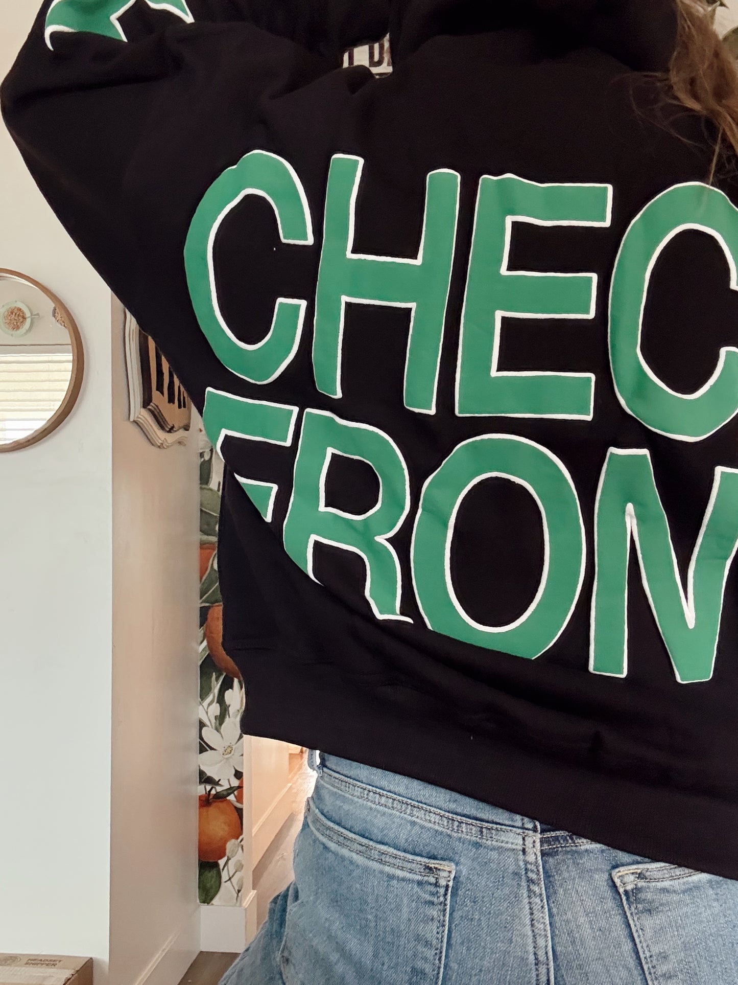 Jesus Loves You “CHECK FRONT” Star Hoodie