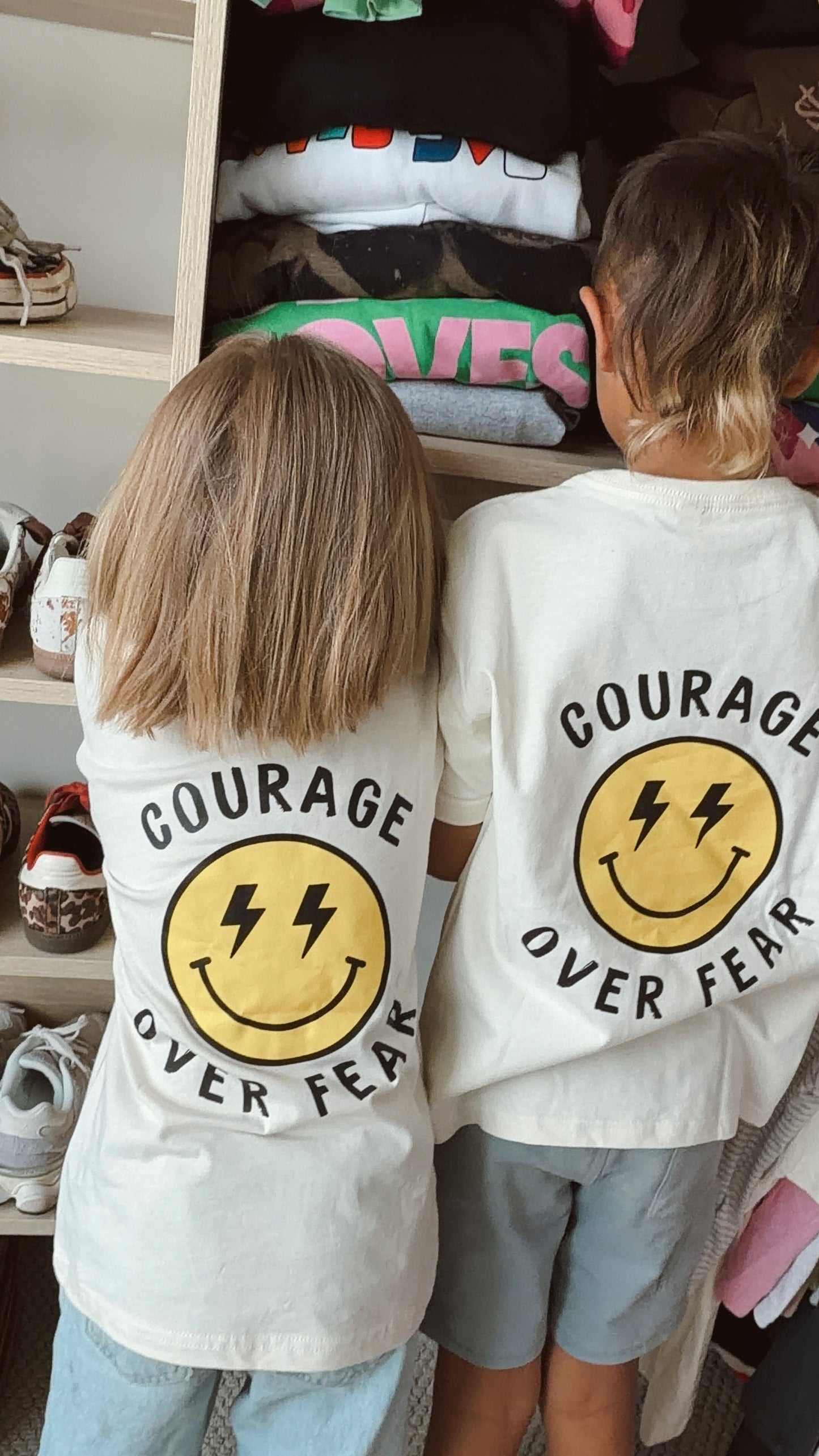 Courage Over Fear KIDS Tee