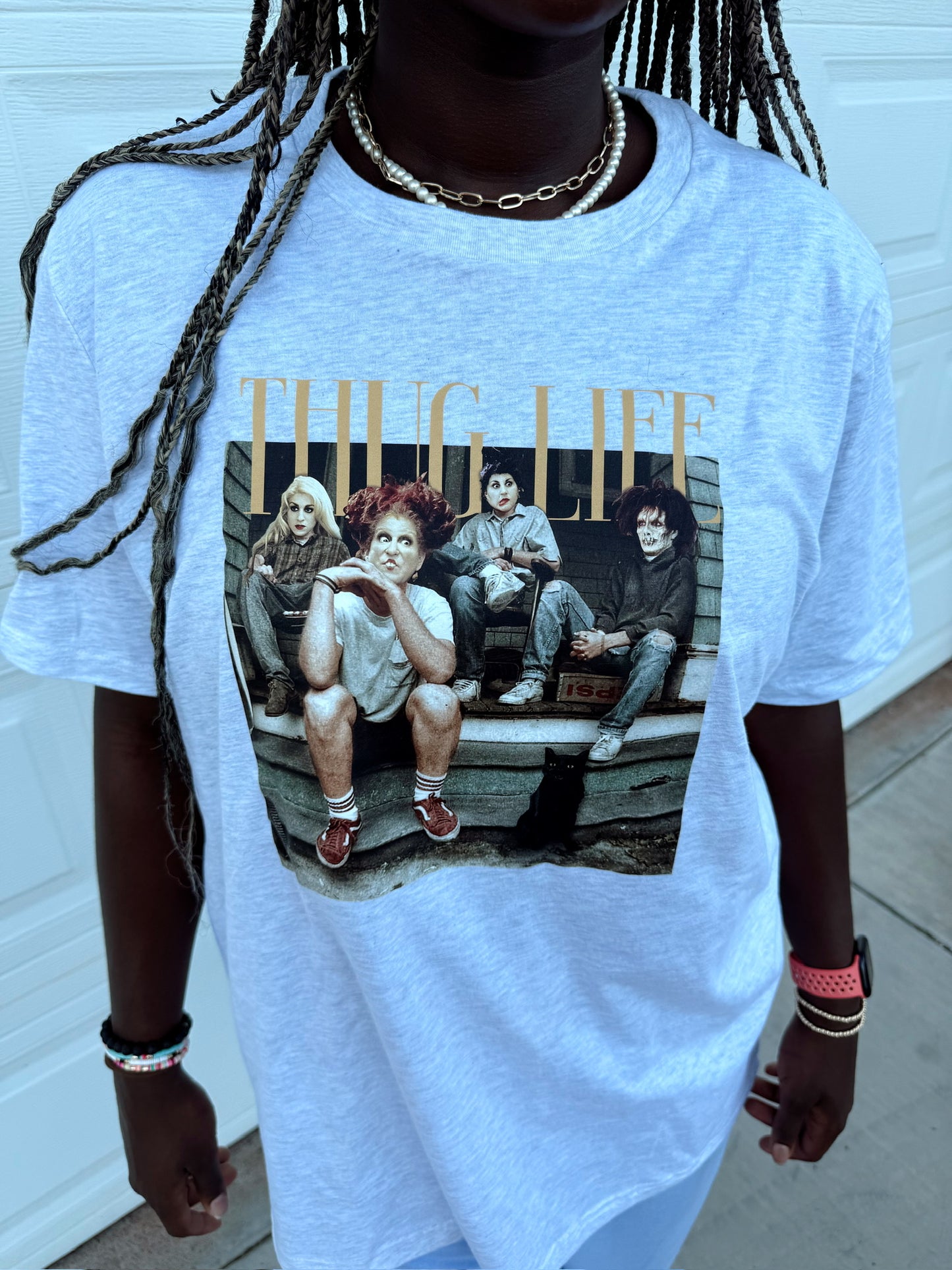 Thug Life Sanderson Sisters Tee - Ash