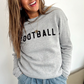 Football Graphic Sweatshirt • Athletic Heather