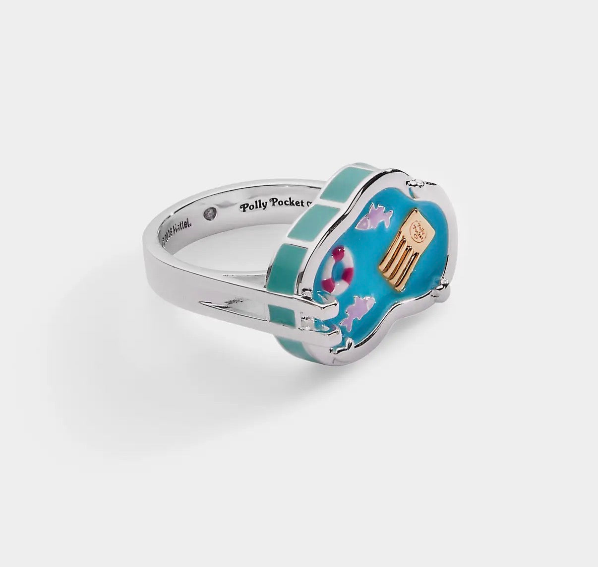 Polly Pocket Pool Party Ring Size 7