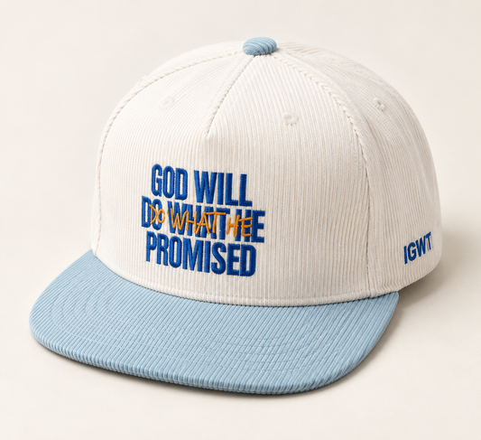 ‘His Promises’ Corduroy Hat