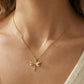 Rose Gold Dragonfly Pendant Necklace