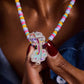 Polly Pocket Limited Edition Pool Party Beaded Locket Necklace