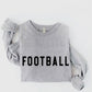 Football Graphic Sweatshirt • Althletic Heather
