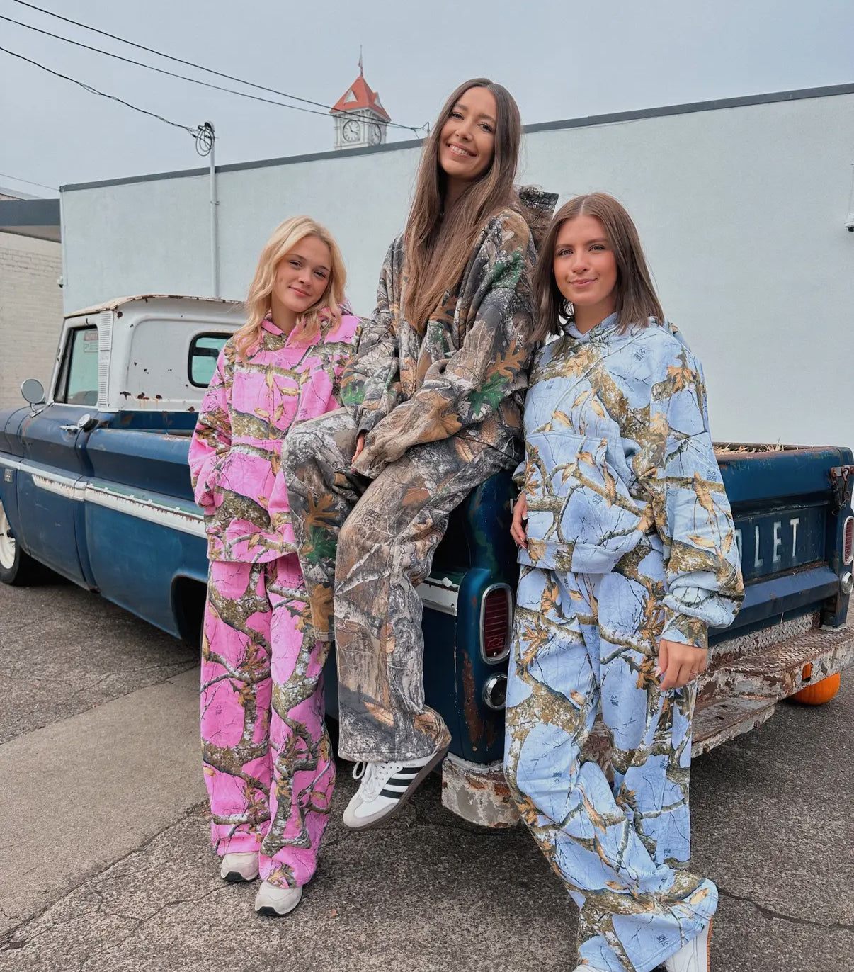 Camo Sweatpants • Blue