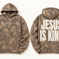 ‘Jesus Is King’ Camo Hoodie