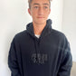 Jesus Loves You HOODIE // Black on Black