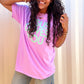 Jesus Loves You Puff Tee |  Violet