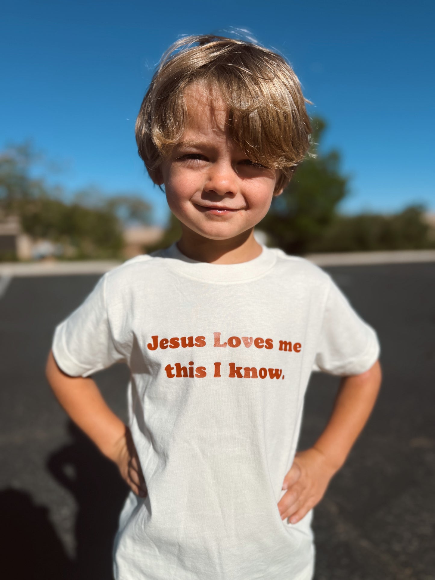 Jesus Loves Me Kids Tee