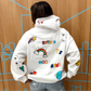 Jesus Loves You Pullover Hoodie - White