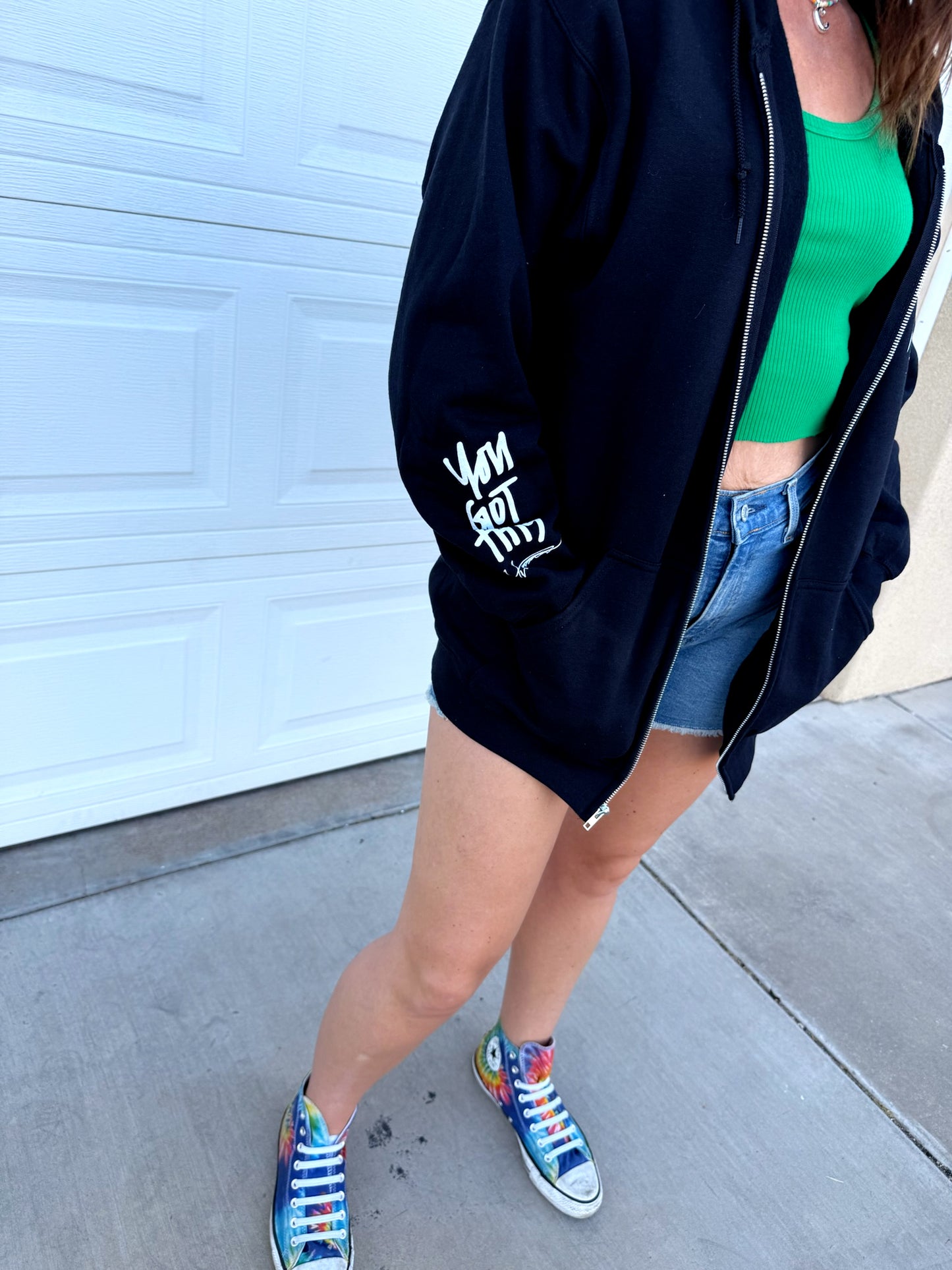 PREORDER Hudson’s “I Can Do Hard Things” Zip Hoodie