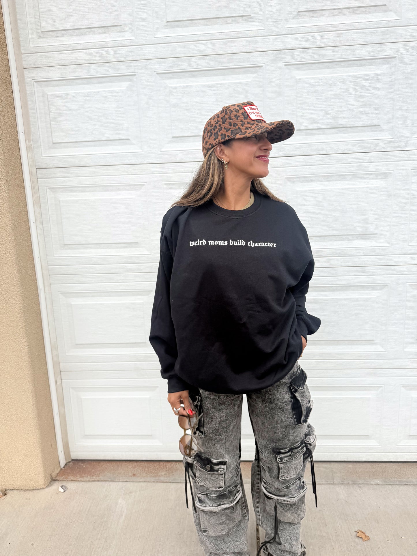 Weird Moms Crewneck Pullover