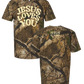 PREORDER Jesus Loves You Tee | Camo