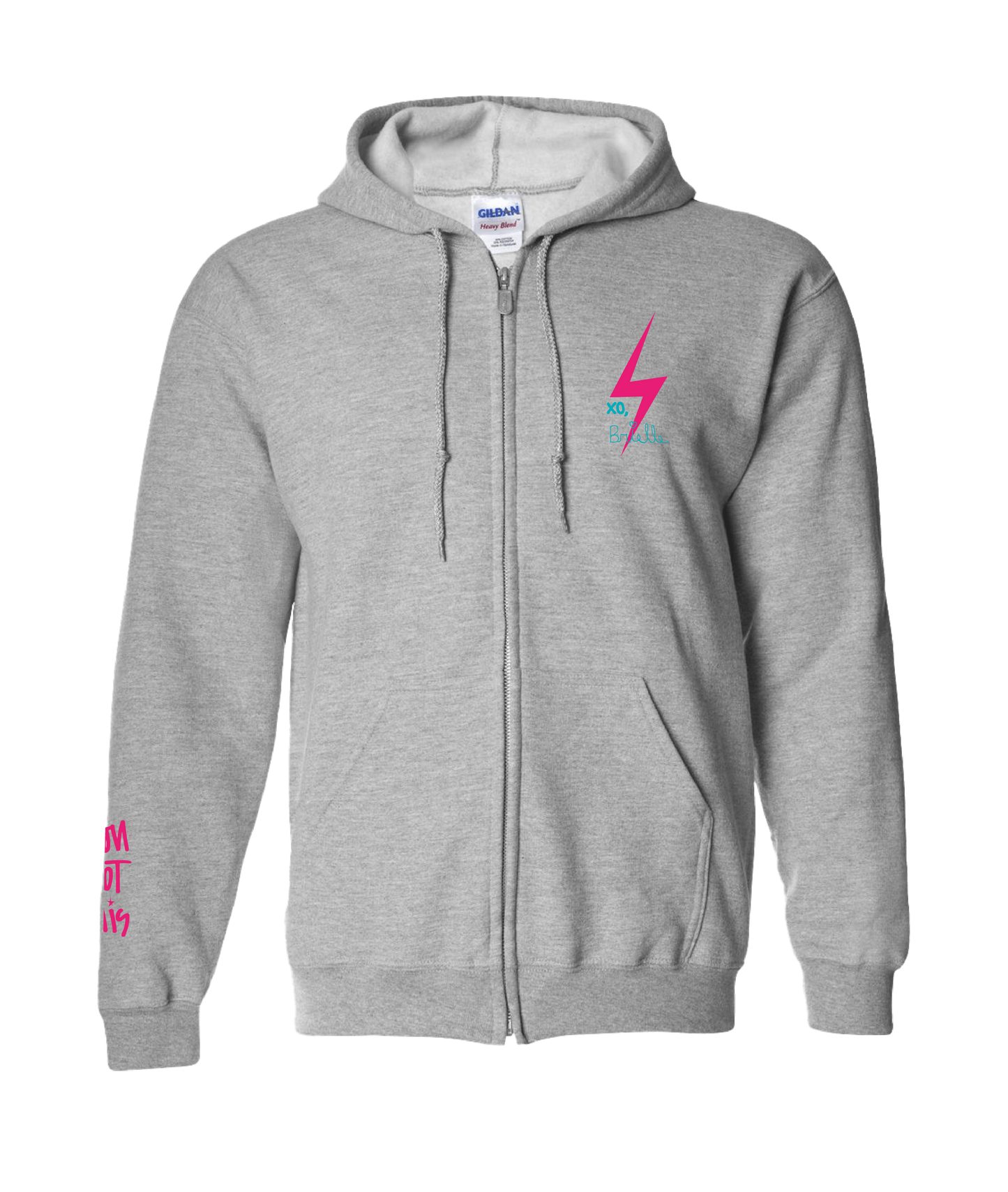 PREORDER Brielle's “I Can Do Hard Things” Zip Hoodie