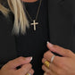 Xl Diamond Cross Necklace