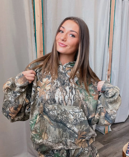 Camo Hoodie • Green