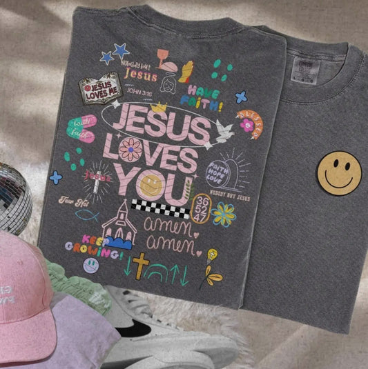 Jesus Loves You Graphics Tee