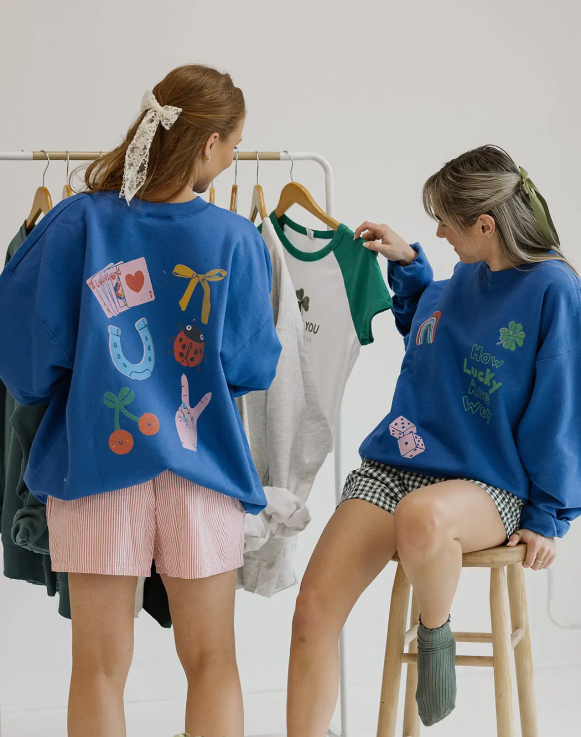 How Lucky Are We Swearshirt