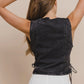 Boho Denim Vest