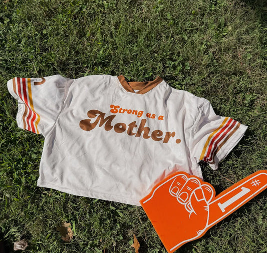 Strong As A Mother Jersey - Retro