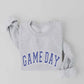Game Day Graphic Sweatshirt - White Heather