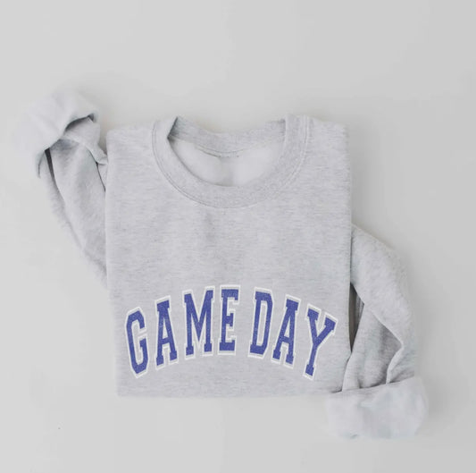 Game Day Graphic Sweatshirt - White Heather